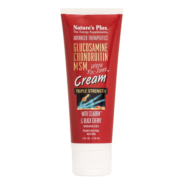 Nature's Plus GLUCOS/CHONDR/MSM TRIPLE STRENGTH CREAM 118 ml