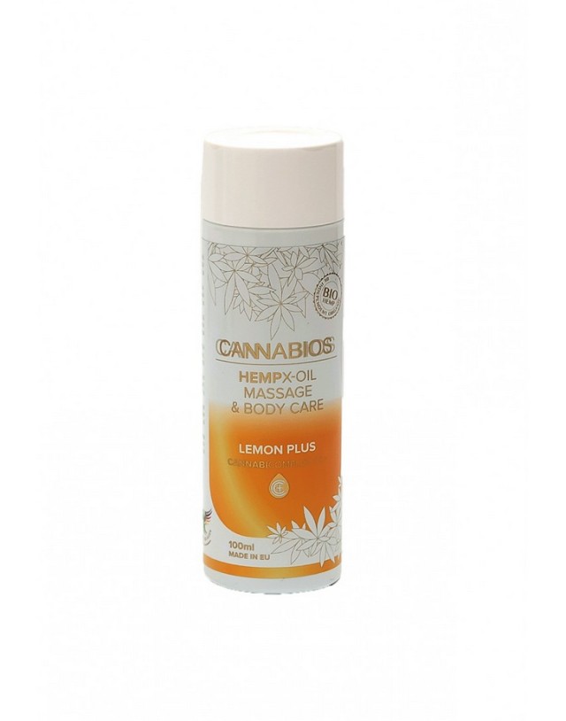 CANNABIOS MASSAGE X-OIL LEMON 100ml