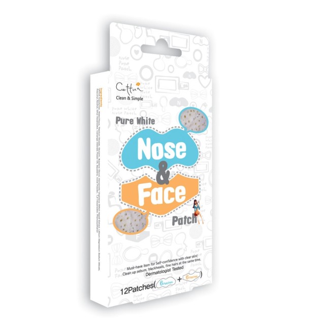 Vican Cettua Pure White Nose & Face 12 Strips