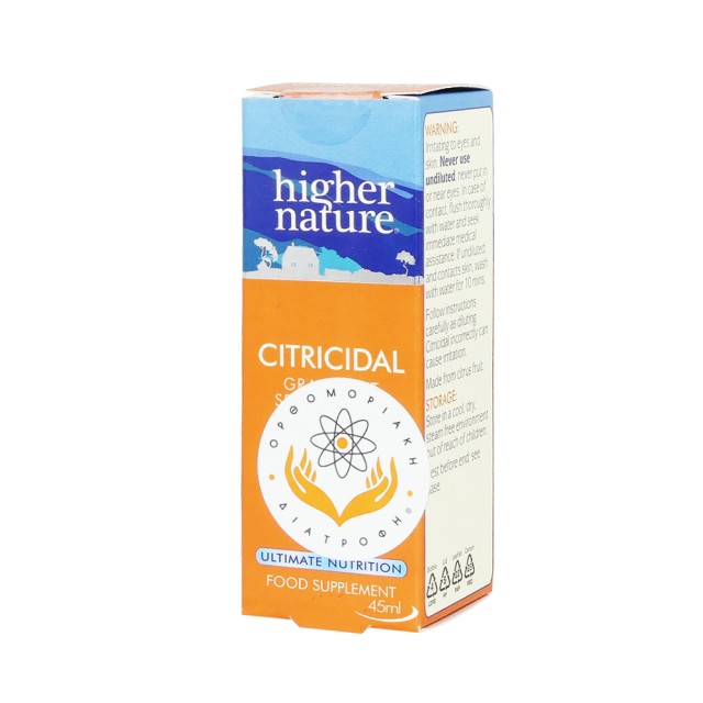 Higher Nature Citricidal Liquid 45ml