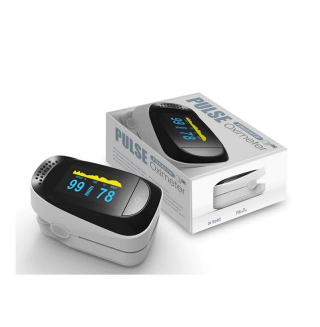 Pulse Oximeter Fingertip A2 Λευκό Παλμικό Οξύμετρο Δακτύλου 1τμχ